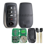 For Toy 3+1 button Keyless Smart Remote Key with 4D-ID71 Chip 315Mhz Board 7930 for Toy Prado Land Cruiser Car Intelligent Remote Key