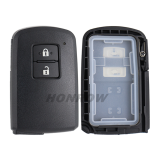 For Toy 2 Button FSK 312/314MHz P1=88 Smart Card Remote key Board 0020 8A CHIP  P4[00 00 88 88] FCC: HYQ14FBA  Compatible PN: 89904-06140/89904-30A91/89904-30A31