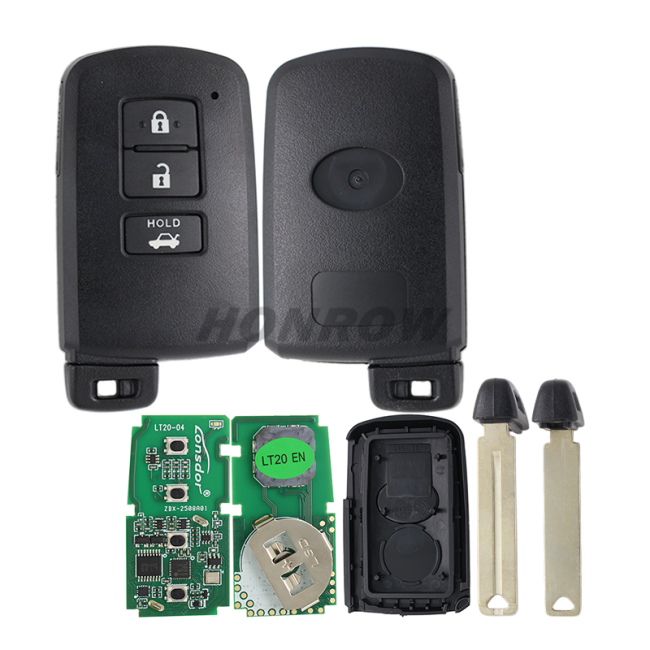 For Toy 3 Button FSK 433MHz P1=88 Smart Card Remote PCB Board / Board 0020 8A CHIP  P4[00 00 88 88]