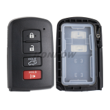 For Toy 4 Button FSK 312/314MHz P1=88 Smart Card Remote PCB Board / Board 0020  8A CHIP  P4[00 00 88 88]