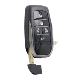 For Toy Previa Alphard 5 Buttons Smart Key with 315.12MHz ID71 Chip ASK  Board No: 5380