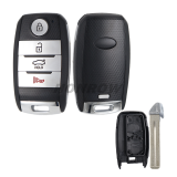 For KIA 3+1 button remote key blank