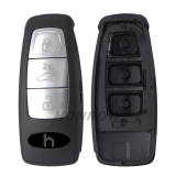 For KYDZ Audi A3 3 button keyless Remote key with NCF295XW 5D chip 434 MHZ NBGFS197 8Y0959754 3 button for AUDI  5D Hitag pro VAG MQB49 without UWB function