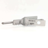 Lishi Tool BKS-BK15 SS376 2 in 1 lock pick lishi style lock pick 2 in 1 tool