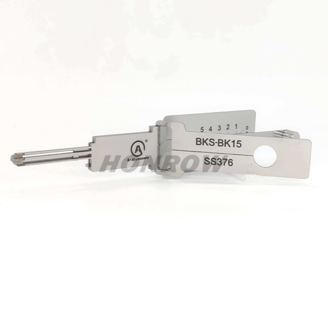 Lishi Tool BKS-BK15 SS376 2 in 1 lock pick lishi style lock pick 2 in 1 tool