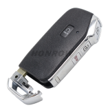 For new Kia 3+1/4+1/5+1 buttons smart remote key shell without logo B# D# with truck hold C# E# with SUV hold