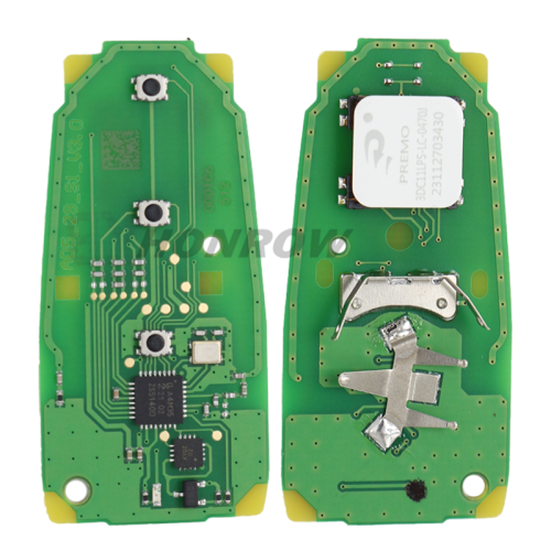 For KYDZ Audi 5C smart key with 433mhz MQB49 chip without UWB function