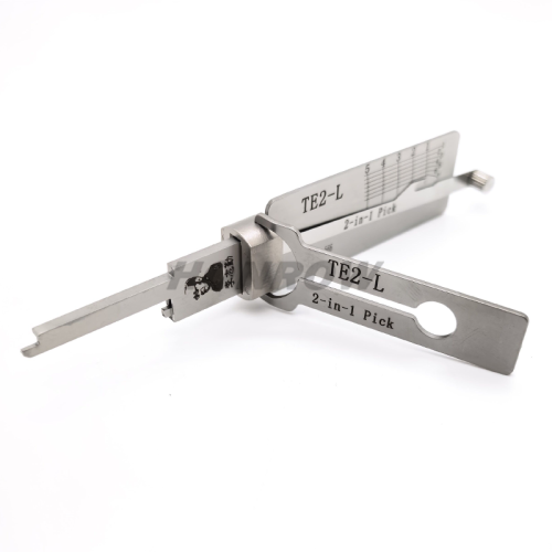 Original LISHI  2-in-1 TE2-L Decoder for Locksmith Repairing Tools 2-in-1 Residential Pick & Decoder