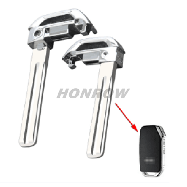 For Kia KX3 Smart insert Emergency car key blade
