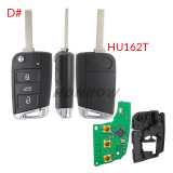 KEYDIY Remote key 3 button  DZ-ZB15-3 SMART KEY It is mainly used for Volkswagen 5c For 46.47.48.49.4A、MQB48 chip types match it to the car after generating it, its function is the same as the original smart key