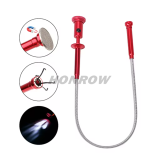 Magnetic Long Spring Grip Magnet + 4 Claw + LED Light Flexible Pick Up Tool Sewer Cleaning Pickup Tools Home Toilet Gadget