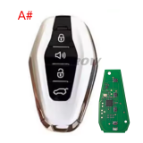 KEYDIY ZB68-4 smart key For Chery Jetour Style Universal KD Smart Key Remote for KD-X2 KD-X4 KD-MAX Car Key Remote Fit More than 2000 Models