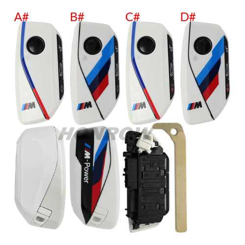 For BMW 4 button smart key shell