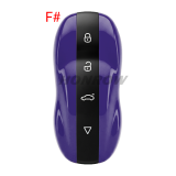 KEYDIY ZB71 ZB71-4 SMART KEY（Amber Yellow）smart key Universal KD Smart Key Remote for KD-X2 KD-X4 KD-MAX Car Key Remote Fit More than 2000 Models