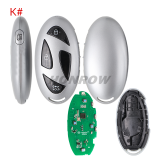 KEYDIY ZB72 smart key For Hyundia smart style Universal KD Smart Key Remote for KD-X2 KD-X4 KD-MAX Car Key Remote Fit More than 2000 Models
