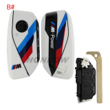 For BMW 4 button smart key shell