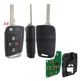 KEYDIY Remote key 4 button DZ-ZB15-3 SMARTKEY It is mainly used for Volkswagen 5c For46.47.48.49.4A、MQB48chip types match it to the car after generating it, its function is the same as the original smart key