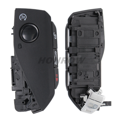 For BMW 4 button FEM BDC CAS4 CAS5 smart key shell with 3x button