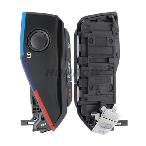For BMW 4 button FEM BDC CAS4 CAS5 smart key shell