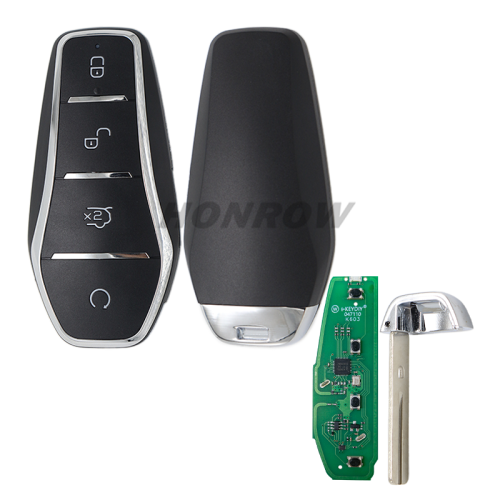 KEYDIY ZB68-4 smart key BYD Style Universal KD Smart Key Remote for KD-X2 KD-X4 KD-MAX Car Key Remote Fit More than 2000 Models