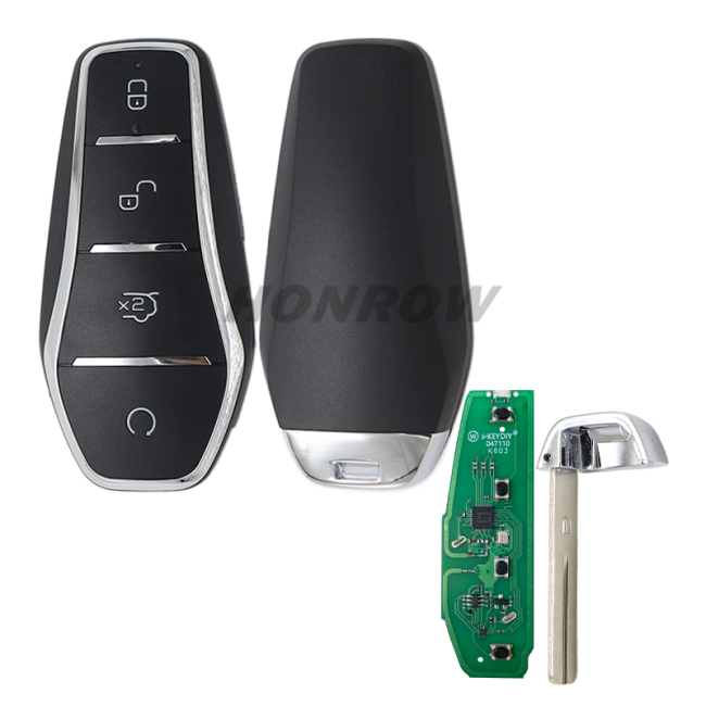 KEYDIY ZB68-4 smart key BYD Style Universal KD Smart Key Remote for KD-X2 KD-X4 KD-MAX Car Key Remote Fit More than 2000 Models