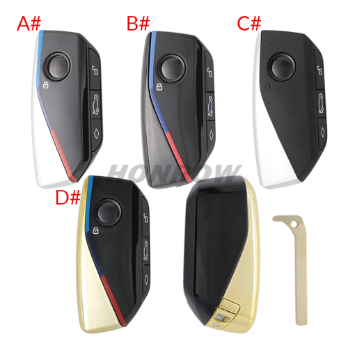 For BMW 4 button FEM BDC CAS4 CAS5 smart key shell