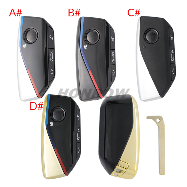For BMW 4 button FEM BDC CAS4 CAS5 smart key shell