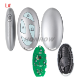 KEYDIY ZB72 smart key For Hyundia smart style Universal KD Smart Key Remote for KD-X2 KD-X4 KD-MAX Car Key Remote Fit More than 2000 Models