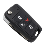 KEYDIY Remote key 4 button DZ-ZB15-3 SMARTKEY It is mainly used for Volkswagen 5c For46.47.48.49.4A、MQB48chip types match it to the car after generating it, its function is the same as the original smart key