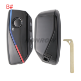For BMW 4 button FEM BDC CAS4 CAS5 smart key shell