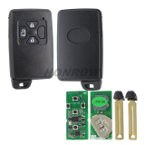 For Toyota 3 button Smart Key with 433.92MHz ASK Board No.:0780  ID71 CHIP: P1=94