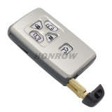 For Toyota 5 button Smart Key with 433MHz ASK Board No 0780 ID71 CHIP: P1=94 P/N: 271451-0780