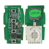 Lonsdor LT20-02 Smart Key PCB 8A+4D Adjustable Frequency For Subaru  5801 7000 Support K518 & K518ISE & KH100+ Board: 231451-7000   P4(91 00 F3 F3)   FSK  433.92MHz  /   231451-5801 P1[ F1 ]    FSK 31