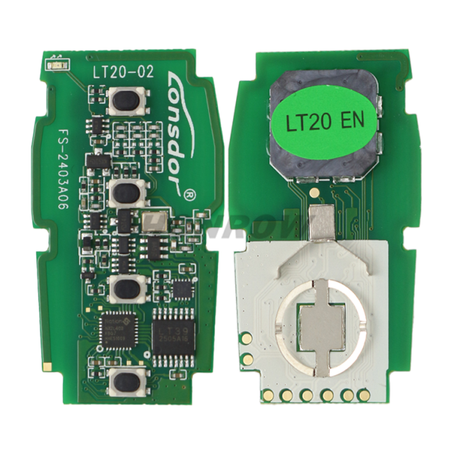 Lonsdor LT20-02 Smart Key PCB 8A+4D Adjustable Frequency For Subaru  5801 7000 Support K518 & K518ISE & KH100+ Board: 231451-7000   P4(91 00 F3 F3)   FSK  433.92MHz  /   231451-5801 P1[ F1 ]    FSK 31