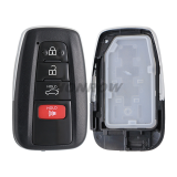 For Toy 4 button ASK 314.3MHz Smart Remote Key 8Achip TOY12  FCC ID:14FBE-0410 P4 [91 00 A9 A9]