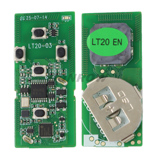 For Toy 5 button Smart Key PCB with 433.92MHz ASK Board No 0780 ID71 CHIP: P1=94 P/N: 271451-0780