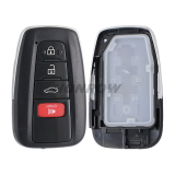 For Toyota 3+1 button RAV4 Avalon Lonsdor FT11-H0410C Smart Keyless Go Remote Key Board with 433.58/434.42MHz 8A P4 :91 00 AA AA         91 00 A9 A9