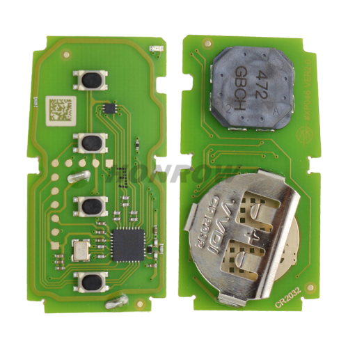 Xhorse VVDI for Toyota 4 button XM Smart Key XSTO00ENUniversal Remote Key Support Renew and Rewrite for Toyota Work for Plus Max VVDI2 VVDI Mini