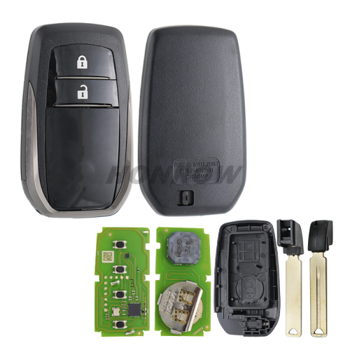 Xhorse VVDI for Toyota 2 button XM Smart Key XSTO00EN Universal Remote Key Support Renew and Rewrite for Toyota Work for Plus Max VVDI2 VVDI Mini