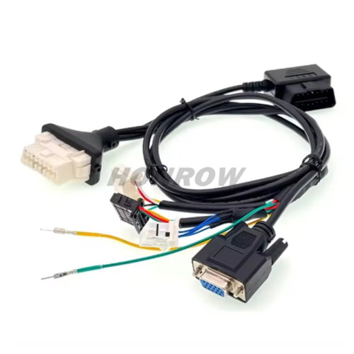 For Toyota 8A-BA 4A chip key has been added with a multi-functional wiring harness suitable for Toyota remote control matching