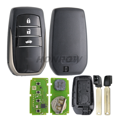 Xhorse VVDI for Toyota 3 button XM Smart Key XSTO00EN Universal Remote Key Support Renew and Rewrite for Toyota Work for Plus Max VVDI2 VVDI Mini