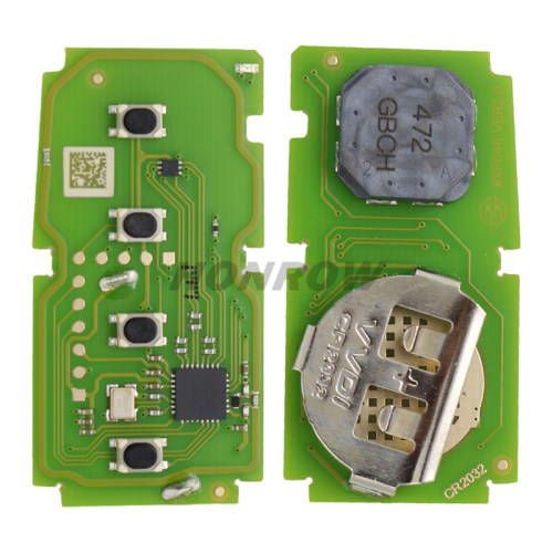 Xhorse VVDI for Toyota 4 button XM Smart Key XSTO00ENUniversal Remote Key Support Renew and Rewrite for Toyota Work for Plus Max VVDI2 VVDI Mini