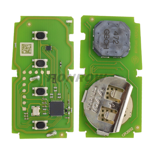 Xhorse VVDI for Toyota 4 button XM Smart Key XSTO00EN Universal Remote Key Support Renew and Rewrite for Toyota Work for Plus Max VVDI2 VVDI Mini