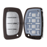 For Hyundai Sonata 3+1 smart key with 433.92MHz FSK NCF29AxMTT / HITAG AES / 4A CHIP P/N: 95440-L1810     Work On:2024-2025 Hyundai Sonata