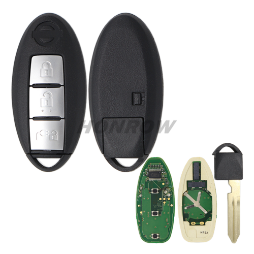For Nissan leaf 2020 remote key with 433mhz 46chip PCF7952A HITAG2 chip CWTWB1G0169