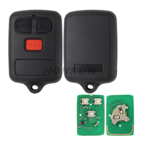 For To Crolla Vios 3 Button remote control with 315mhz