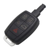 For Original Volvo KR55WK49259 5 Button Smart Remote Key Keyless 433.92MHz ID48 Chip Fob for Volvo C30 C70 S40 V50, 31300258