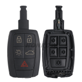 For Original Volvo KR55WK49259 5 Button Smart Remote Key Keyless 433.92MHz ID48 Chip Fob for Volvo C30 C70 S40 V50, 31300258
