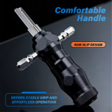 Multifunctional 10pcs Lock Pick Set T-Handle Locksmith Tool Portable Lock Opener for Home Cabinet & Door Locks Lock Decoder Tool