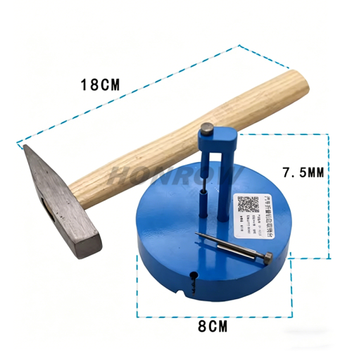 Locksmith Tool Car Folding Remote Control Key Pin Removal Tool With 1.4mm 2.0mm Pin Removal Loading Tool